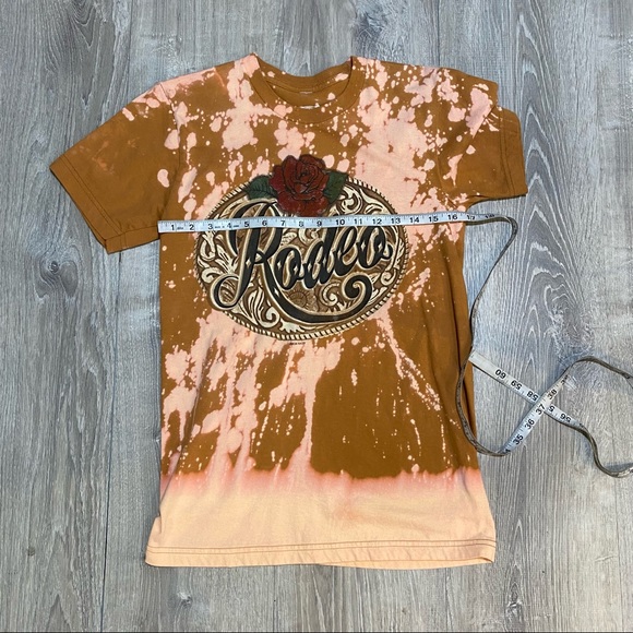 One 24 Tye Dye Rodeo Short Sleeve Tee - Picture 3 of 5